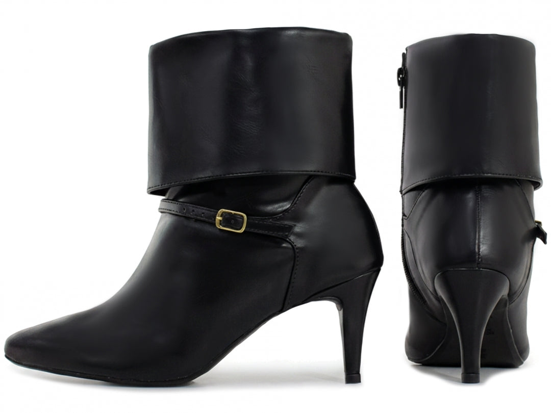 Bota Ankle Boot Capa Cano Curto