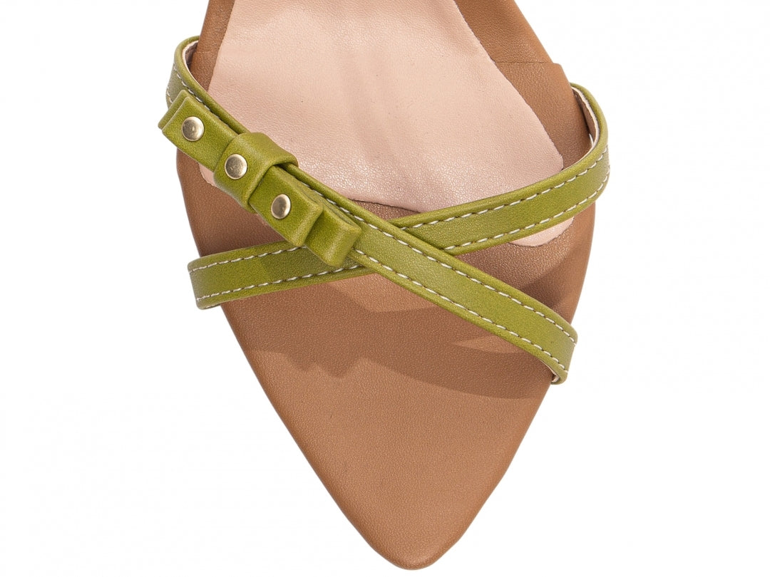 Sandália Feminina Verde